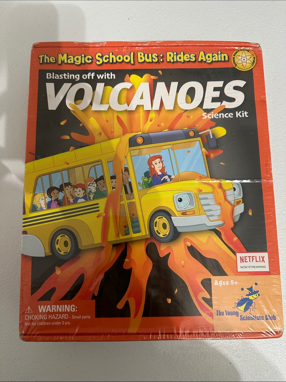 The Magic School Bus Blasting Off with Volcanoes Science Kit - Yellow
